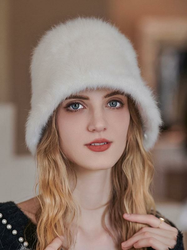 Accessories |   Caps For Women Chic Winter Warm Fur Hats Accessories Accessories