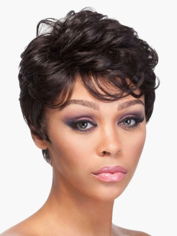 Accessories |   Curly Short Human Wigs For Women Accessories Accessories