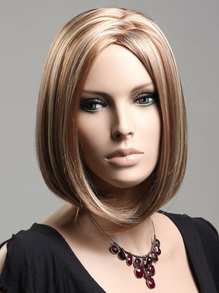 Accessories |   Fabulous Gold Straight Lounge Synthetic Women Medium Wig Accessories Accessories