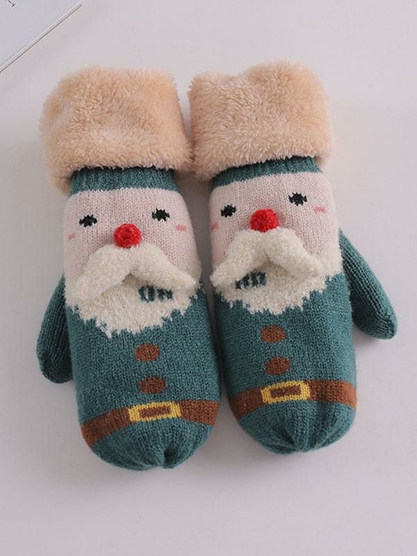 Accessories |   Woman’s Gloves Christmas Pattern Holiday Gift Home Wear Winter Warm Cute Acc Accessories Accessories