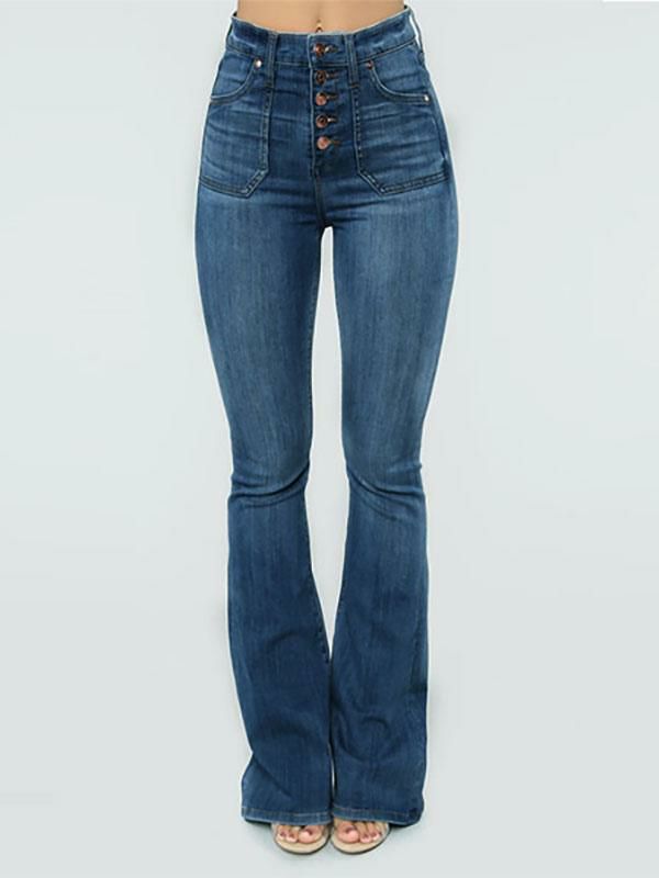 Bottoms |   Bootcut Jeans for Women Mid Rise Spring Flare Bottoms 2024 Bottoms Bottoms