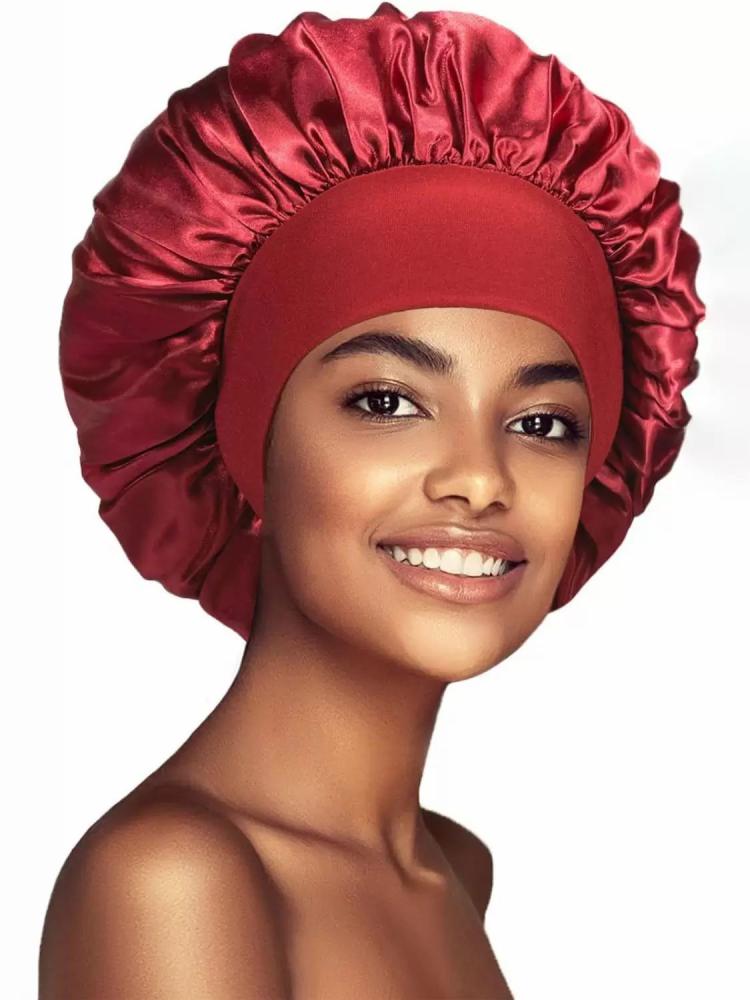 Home Wear |   Sleeping Cap Solid Color Night Bonnet For Natural Hair Clothing Home Wear