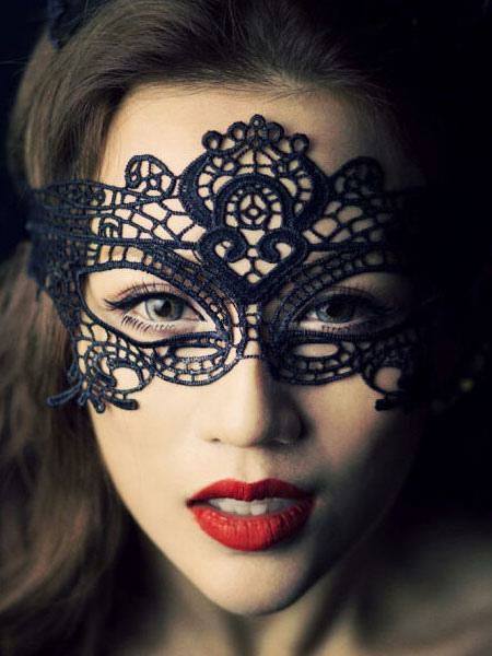 Lingerie |   Black Lace Eyepatch Women Sexy Lingerie Accessories Clothing Lingerie