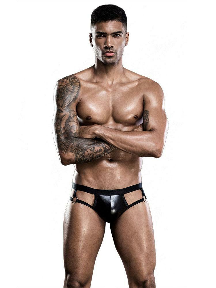 Lingerie |   Men Sexy Costume Black Sexy Underwear Brief Night Club Wear Clothing Lingerie