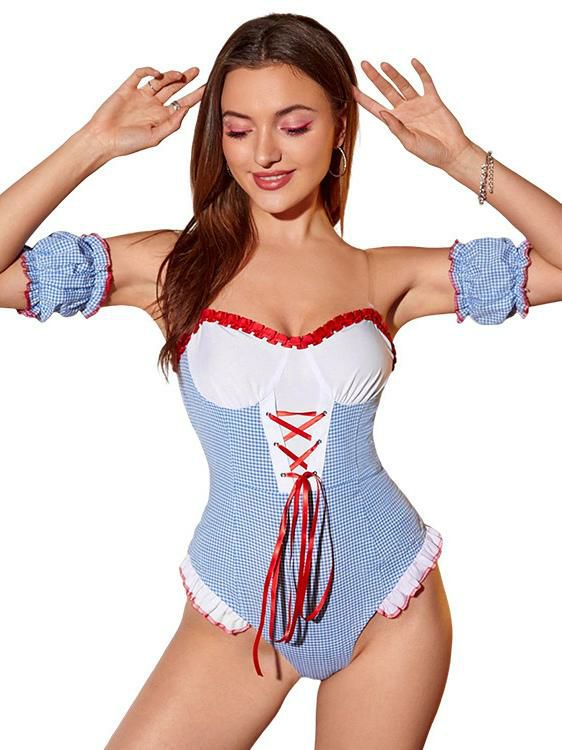 Lingerie |   Sexy Sailor Costume Holiday Party Jumpsuit Clothing Lingerie