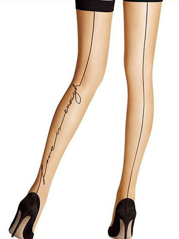 Lingerie |   Women Tights Nylon Long Skinny Sheer Sexy Black Stocking Clothing Lingerie