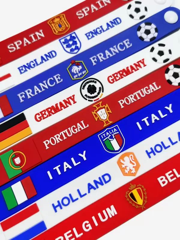 Men’s Clothing |   Bracelet EURO 2024 Sports accessories Flag France Germany Belgium European Football Championship Clothing Men's Clothing