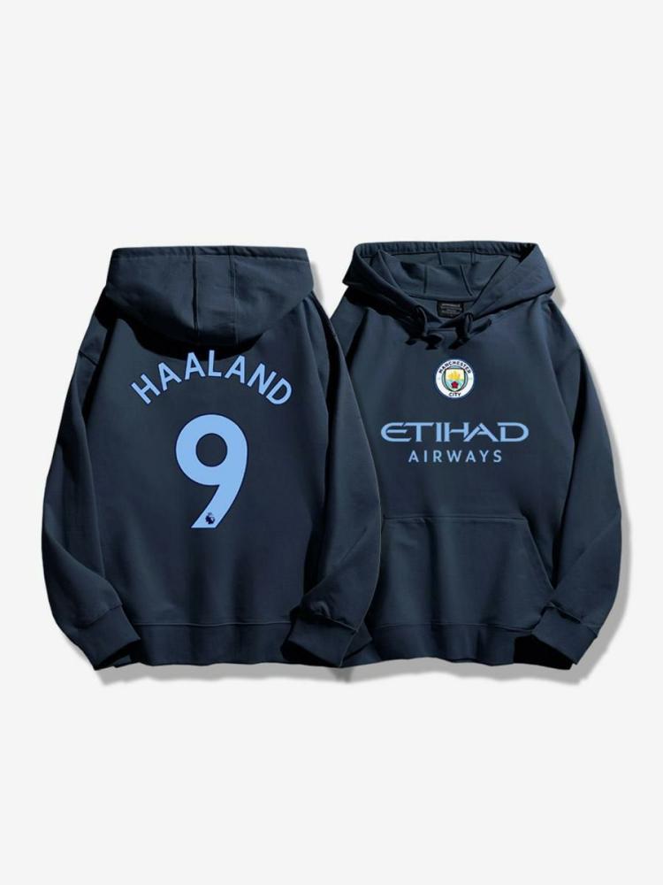 Men’s Clothing |   Manchester City No.9 Haaland Sweatshirt Clothing Men's Clothing