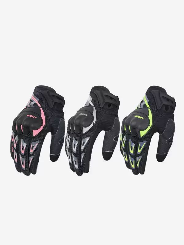 Men’s Clothing |   Motorcycle Racing Biking Climbing Hiking gloves thin mesh breathable rider racing men’s full finger Clothing Men's Clothing