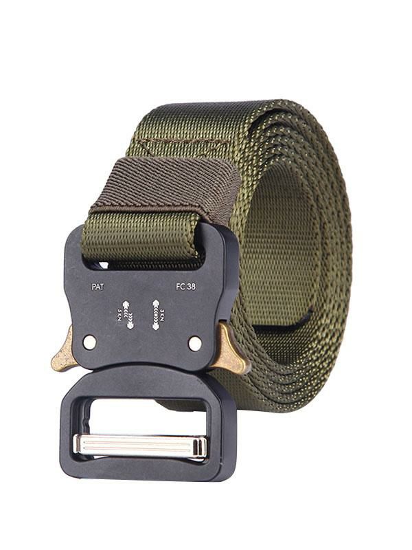 Men’s Clothing |   Quality Belt For Men Polyester Hunter Green Belt Clothing Men's Clothing