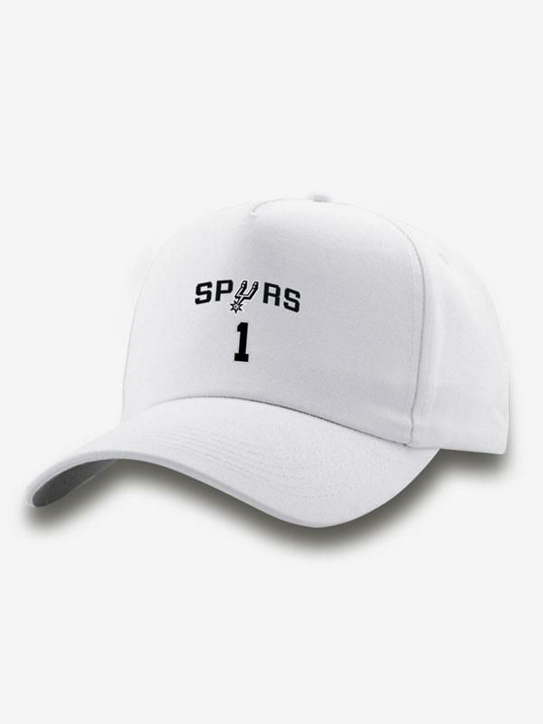 Men’s Clothing |   San Antonio Spurs Number 1 WEMBANYAMA Ha Clothing Men's Clothing