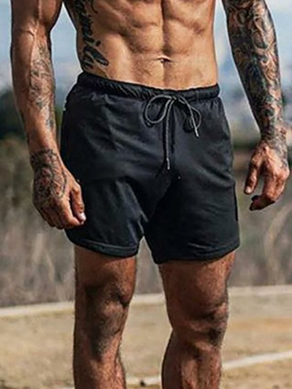 Men’s Clothing |   Shorts Elastic Waist Spring Street Wear Black Shorts For Men Clothing Men's Clothing