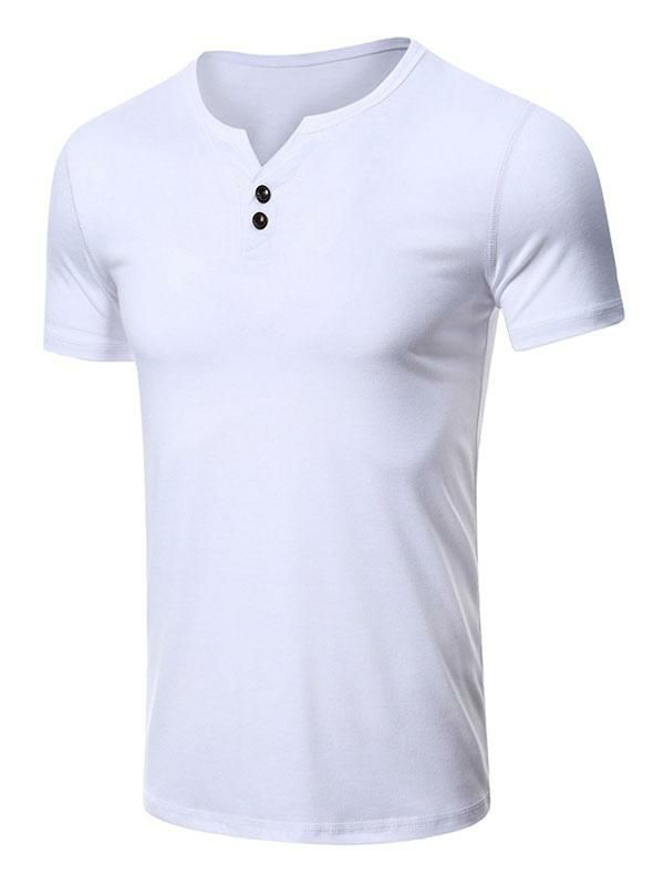 Men’s Clothing |   T-shirts Casual Jewel Neck Oversized Short Sleeves Clothing Men's Clothing